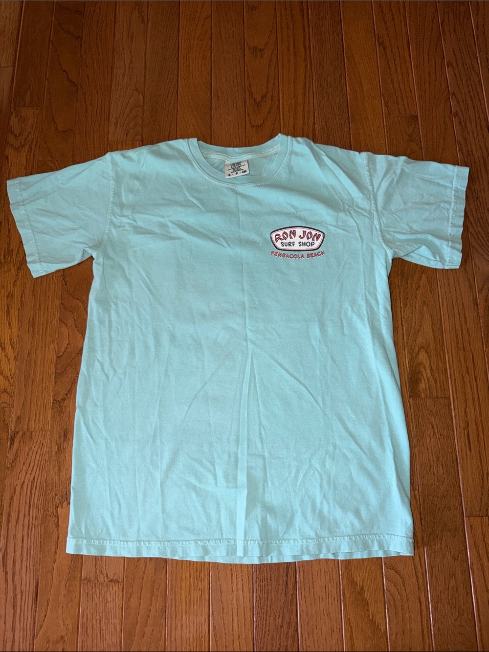 Ron Jon Aqua Short Sleeve Surf Shop Logo Tee